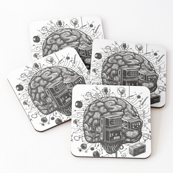Item preview, Chipped Brain designed and sold by RoosterRoots.