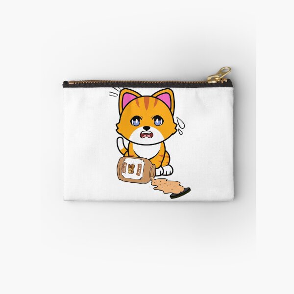 Item preview, Cute Orange Cat spilled a jar of peanut butter designed and sold by Pet Station.