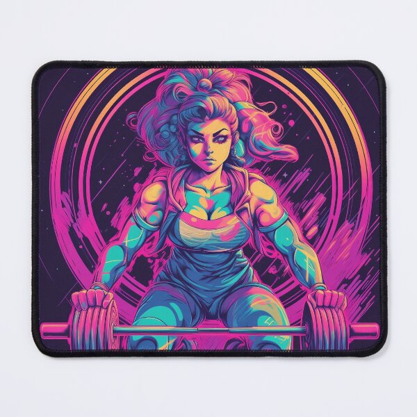 Item preview, Female Powerlifter Art designed and sold by Buttnuggs.