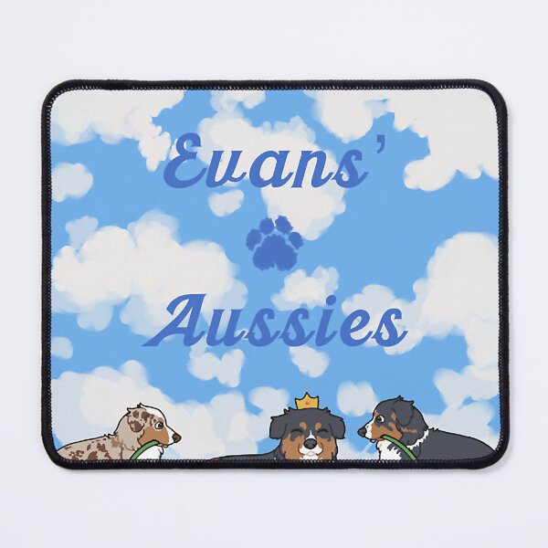 Item preview, Evans Aussies filling up the pool designed and sold by mcdonnellshila.