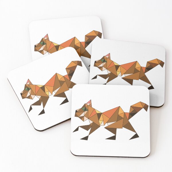 Item preview, Geometric fox babeyyy designed and sold by Cat-Clawz.