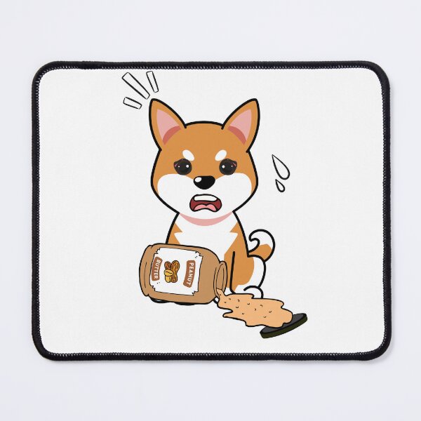 Item preview, Cute Orange Dog spilled a jar of peanut butter designed and sold by Pet Station.
