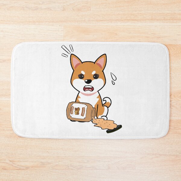 Item preview, Cute Orange Dog spilled a jar of peanut butter designed and sold by Pet Station.