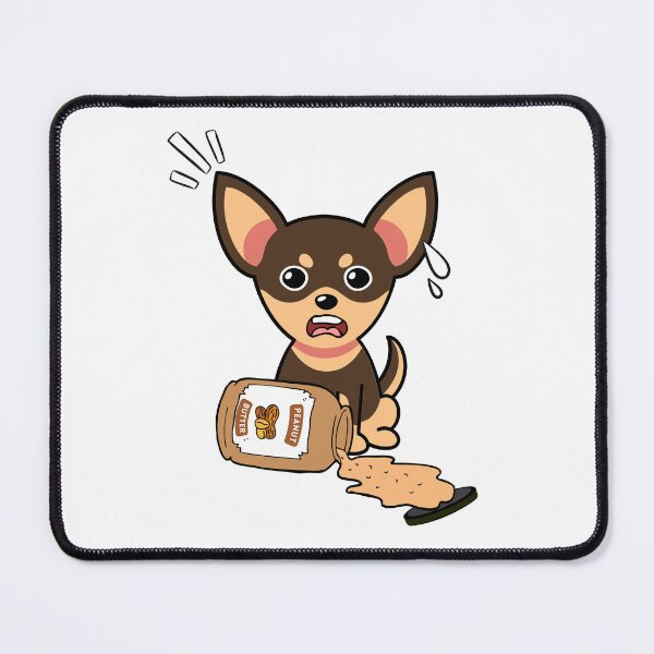 Item preview, Cute Small Dog spilled a jar of peanut butter designed and sold by Pet Station.