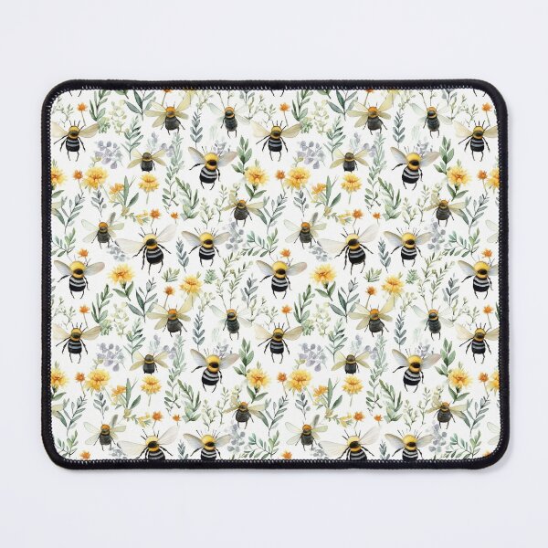 Item preview, Watercolor Bees & Dandelions  designed and sold by DelgadoStudio.
