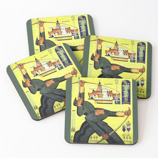 Item preview, Arqueros de Felix Del Marle designed and sold by mturns57.