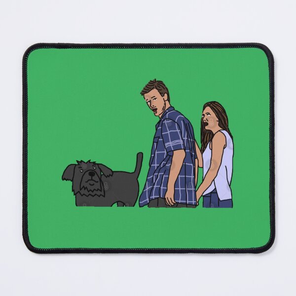 Item preview, Distracted Boyfriend And Fergus The Dog  designed and sold by JanNagel.