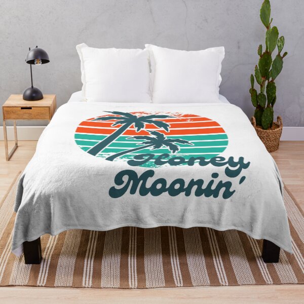 Item preview, Honey Moonin Matching Couple Just Married Tropical Honeymoon designed and sold by TeesForNerds.