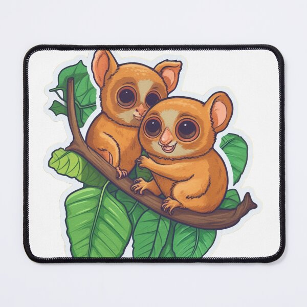 Item preview, Cute cartoon lemur designed and sold by Stickermagician.