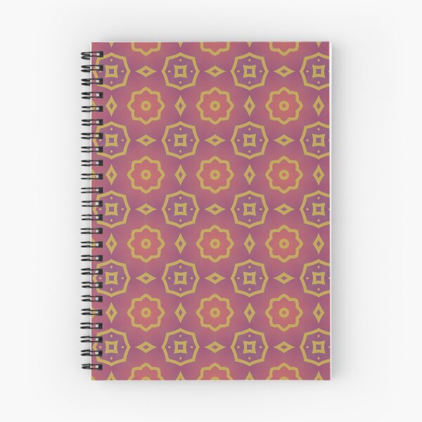 Item preview, Gold Yellow Dreamy Star Seamless Pattern on Pink Orange designed and sold by sandhyabhagath.