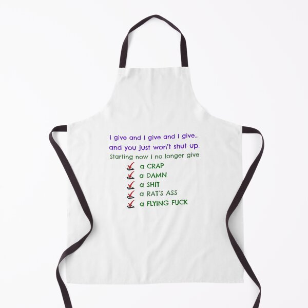 Aperçu de l'œuvre Funny Sayings I Give and I Give Humor Sarcasm Original Artwork Gift Ideas créée et vendue par MPCFICTION.