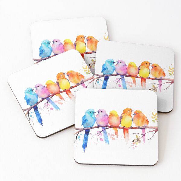 Item preview, 5 Little Birds designed and sold by LeenHaus.