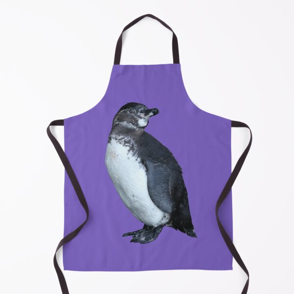 Artikelvorschau, Light Purple #795FC1 But am I looking at you? Cute Galapagos Penguin entworfen und verkauft von SBPenguins.
