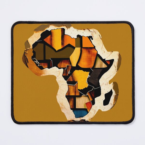 Item preview, Retro African Mosaic Map designed and sold by AfroMosaic.