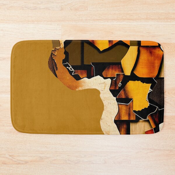 Item preview, Retro African Mosaic Map designed and sold by AfroMosaic.