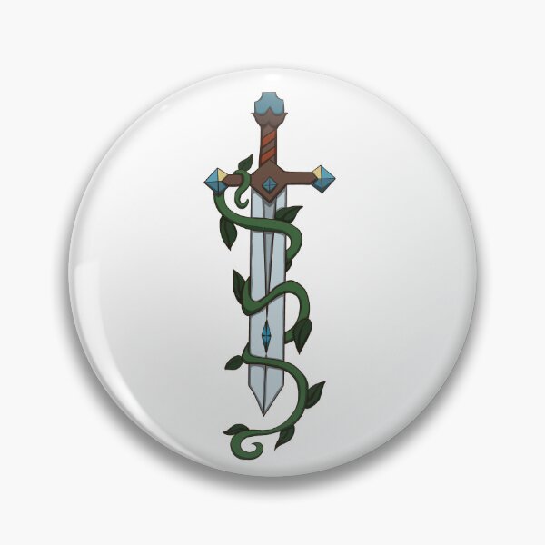 Item preview, Sword covered in vines designed and sold by Cat-Clawz.