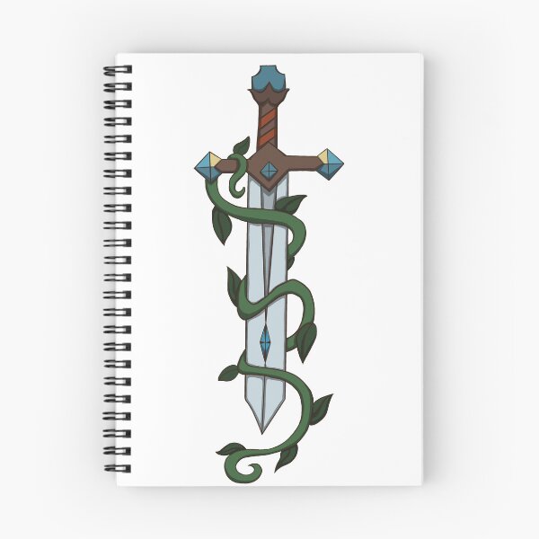 Item preview, Sword covered in vines designed and sold by Cat-Clawz.