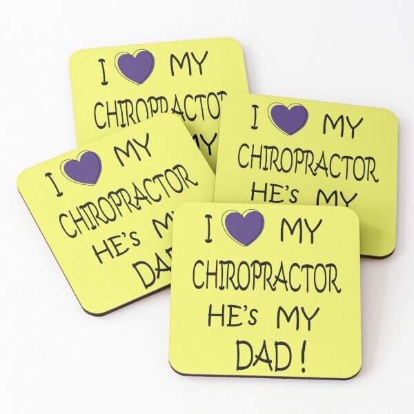 Item preview, I love my Chiropractor/ Dad designed and sold by zaphco.
