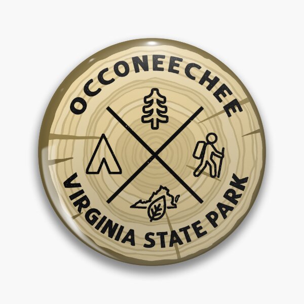 Item preview, Occoneechee State Park Virginia Log Slice designed and sold by VanyaKar.