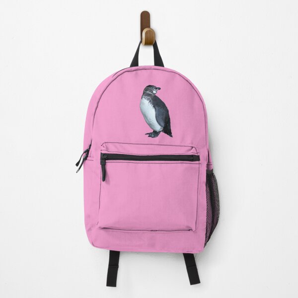 Item preview, Pink #F699CD But am I looking at you? Cute Galapagos Penguin  designed and sold by SBPenguins.