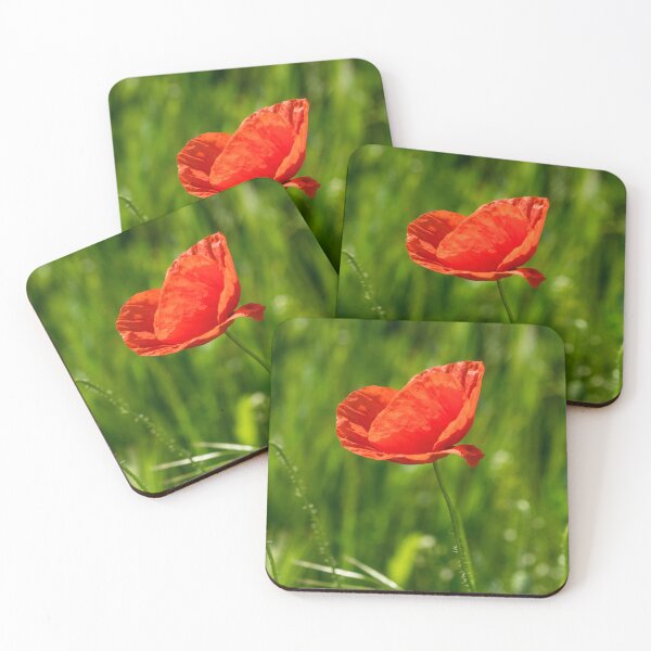 Item preview, Summer is Coming - Silky Petaled Poppy in the Grass designed and sold by Georgia Mizuleva.