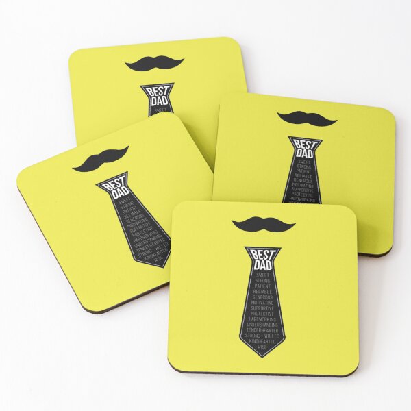 Item preview, Best Dad Mustache And Tie  designed and sold by DonavonBergstr.