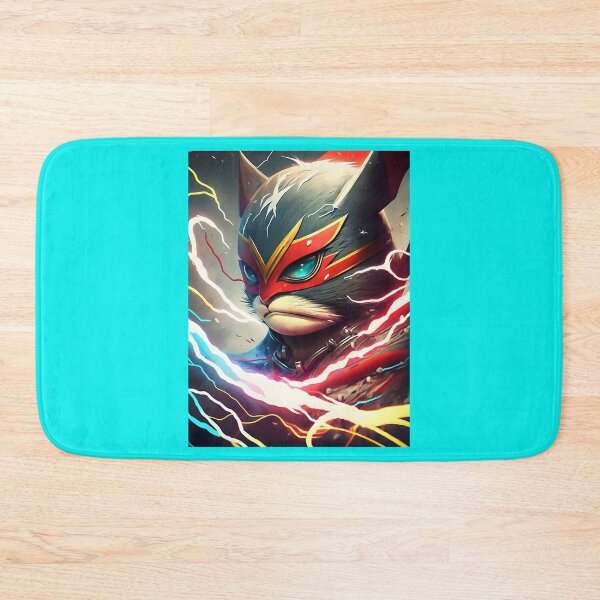 Item preview, Super thunder Cat  Super Hero The Thunder Cat designed and sold by KheiroPrints.