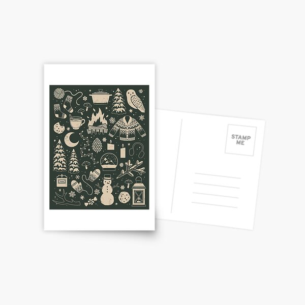 Item preview, Winter Nights: Forest designed and sold by Camille Chew.