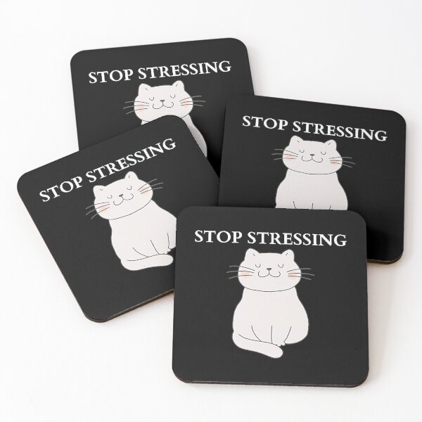 Item preview, Stop Stressing Meowt Cat - Cute Cat Lovers Active designed and sold by KheiroPrints.