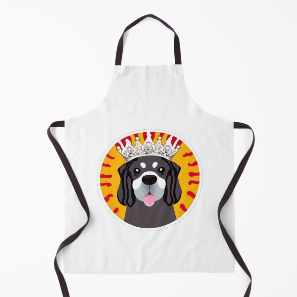 Item preview, Reigning Cats and Dogs Panting Dog Puppy King designed and sold by Bloomin' Arty Families.