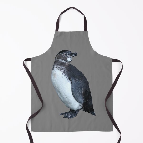Artikelvorschau, Grey #808080 But am I looking at you? Cute Galapagos Penguin entworfen und verkauft von SBPenguins.