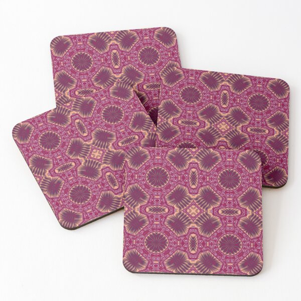 Item preview, Pink Orange Tile 2 designed and sold by KiwiArtistDK.