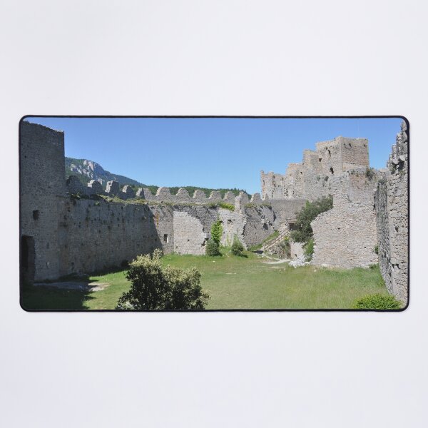 Item preview, Ruins of the castle of Queribus in France designed and sold by franck380.