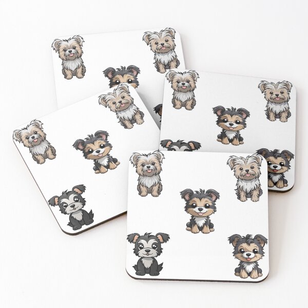 Item preview, Yorkie Poo Sticker designed and sold by lavroshh.