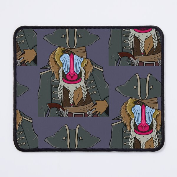Item preview, Mascot Mandrill (Pirate) designed and sold by VisualShopay.