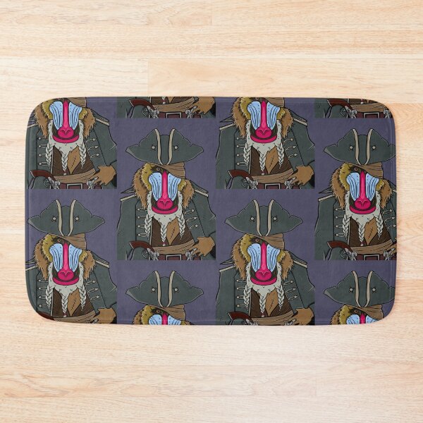 Item preview, Mascot Mandrill (Pirate) designed and sold by VisualShopay.