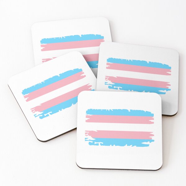 Item preview, Tattered Trans flag (no text) designed and sold by Nikom325.