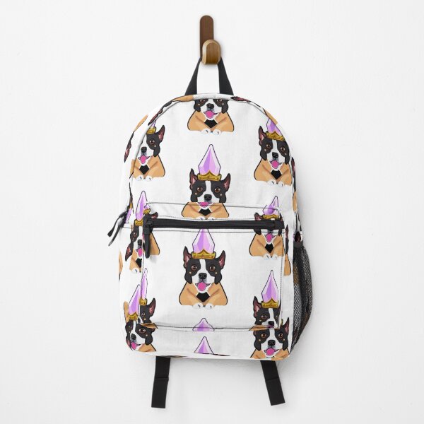 Item preview, Reigning Cats and Dogs Panting Dog Puppy King designed and sold by Bloomin' Arty Families.