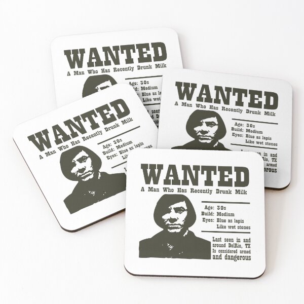 Item preview, Wanted A Man Who Has Recently Drunk Milk designed and sold by cliftonmccoy.