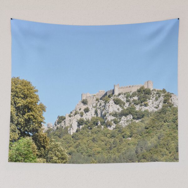 Item preview, Ruins of the castle of Queribus in France designed and sold by franck380.