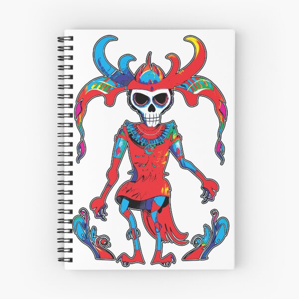 Item preview, El Bufón - The Jester - Día De Los Muertos, Day of the Dead designed and sold by Rickie Pauley.