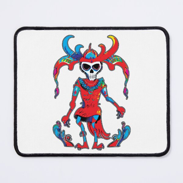 Item preview, El Bufón - The Jester - Día De Los Muertos, Day of the Dead designed and sold by Rickie Pauley.