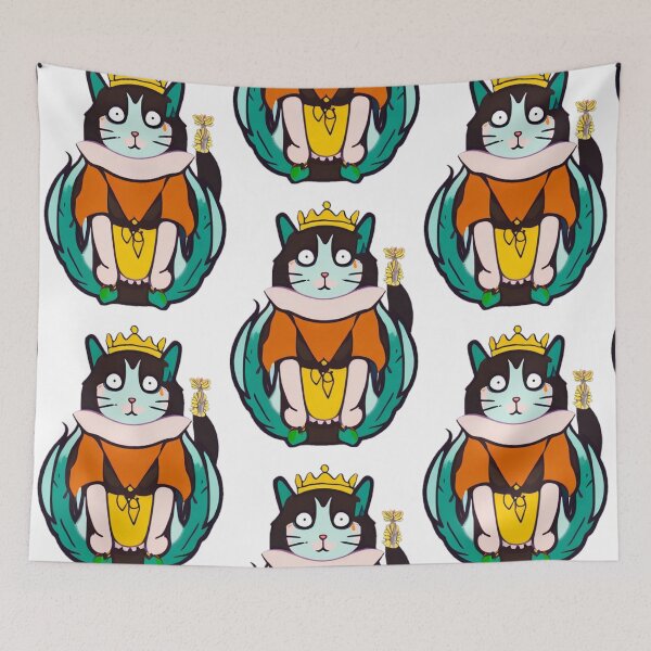 Item preview, Reigning Cats and Dogs Kitty Queen designed and sold by Bloomin'  Arty Families.