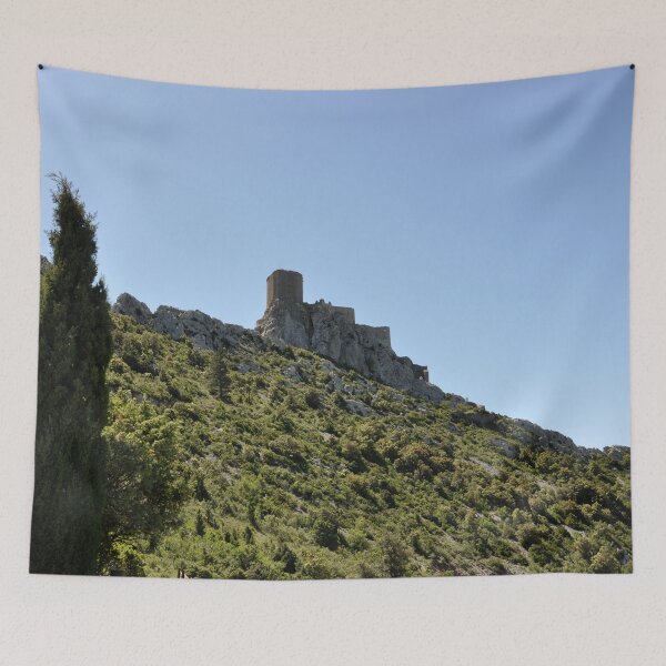 Item preview, Ruins of the castle of Queribus in France designed and sold by franck380.