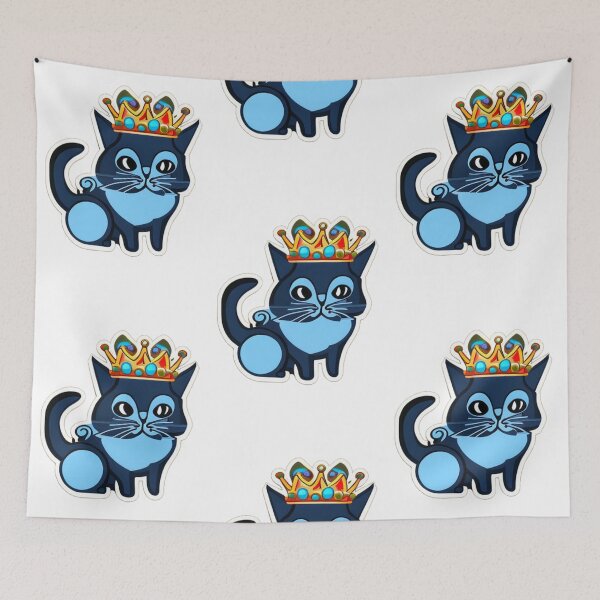 Item preview, Reigning Cats and Dogs Kitty Queen designed and sold by Bloomin'  Arty Families.