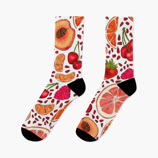Item preview, Sunset Fruit (White Background) designed and sold by youbetyourcass.