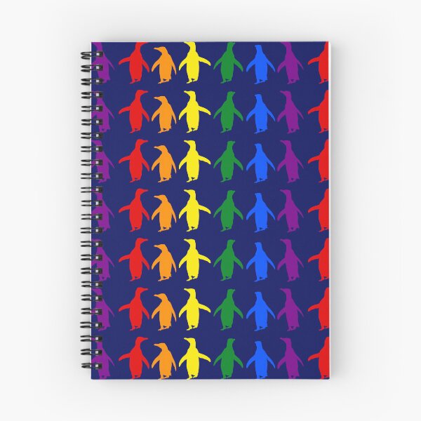 Item preview, Dark Blue #060D5B background LGBTQI+ Pride Penguins LGBT LGBTQ designed and sold by SBPenguins.