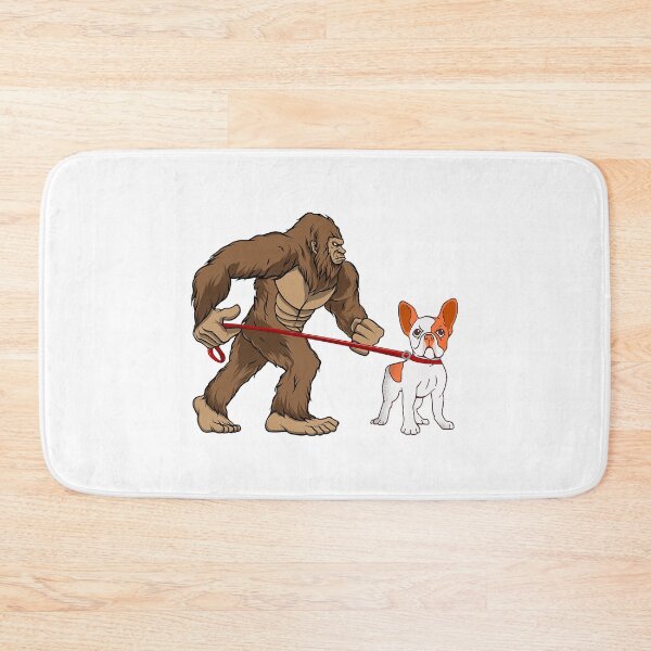 Item preview, Bigfoot Walking French Bulldog Funny Sasquatch Gift designed and sold by willardgarret.