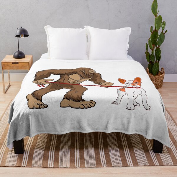 Item preview, Bigfoot Walking French Bulldog Funny Sasquatch Gift designed and sold by willardgarret.