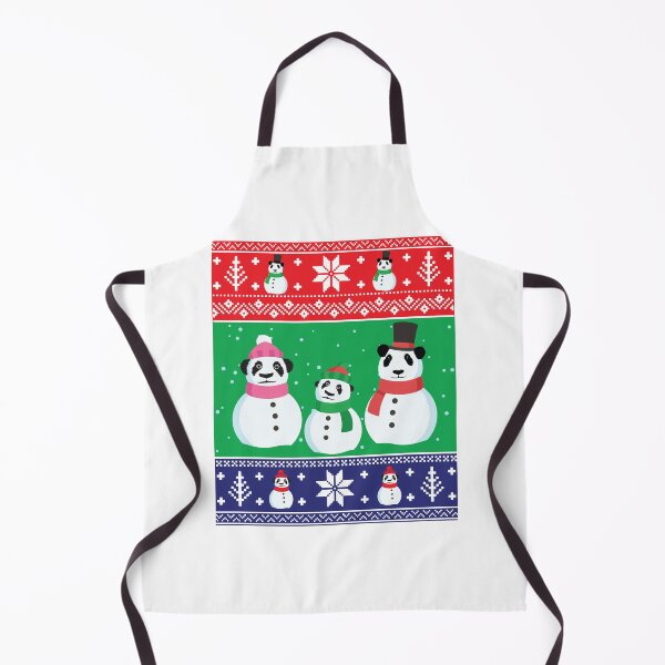 Item preview, Cute Panda Snowman Ugly Christmas Xmas Sweater designed and sold by willardgarret.
